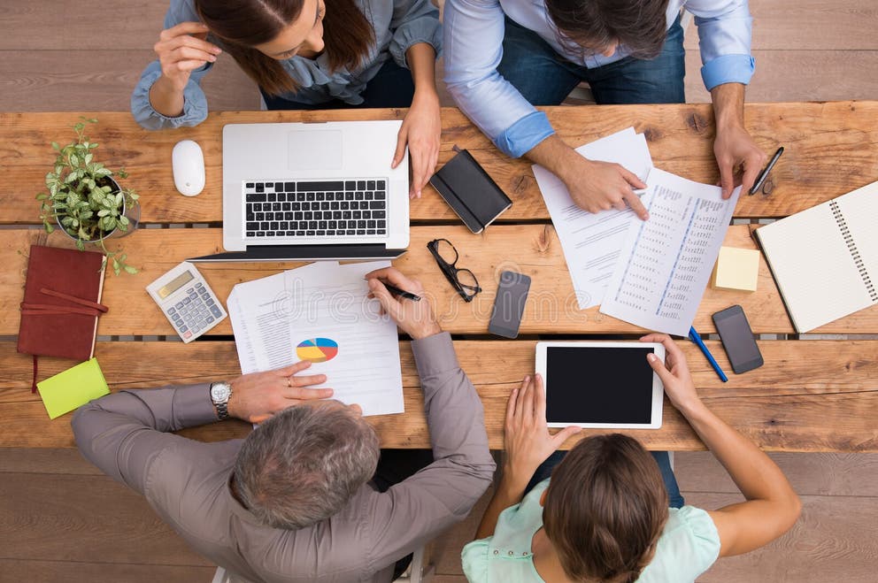 Réunion de travail pour étude technique